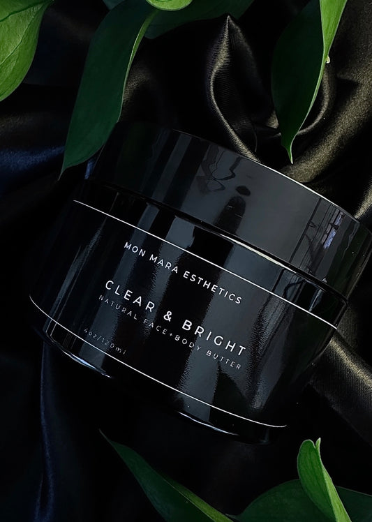 clear and bright natural face+body butter